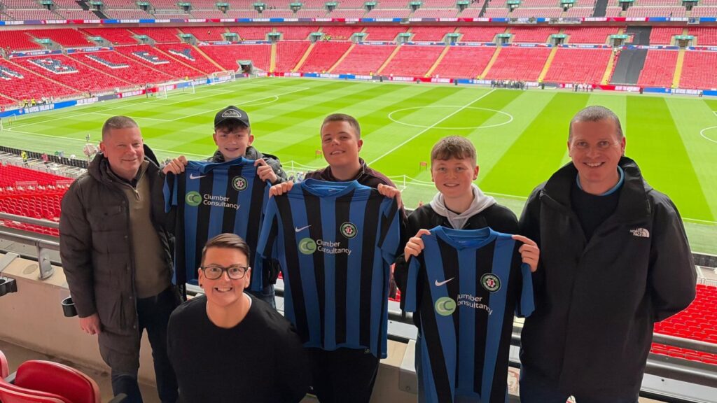 Clumber Consultancy host Hinckley Borough Under 15s at Club Wembley